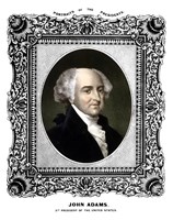 President John Adams (color portrait) Fine Art Print