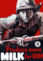 Produce More Milk for Him Fine Art Print