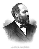 James A. Garfield Fine Art Print