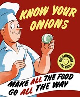 Know Your Onions Fine Art Print