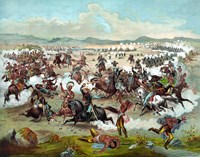 Battle of Little Bighorn Fine Art Print