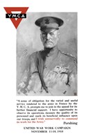 General John Pershing, YMCA Fine Art Print