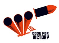 Code for Victory Fine Art Print