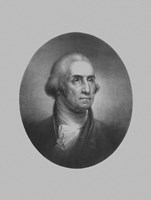 President George Washington (vintage bust) Fine Art Print