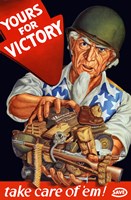 Yours For Victory Fine Art Print