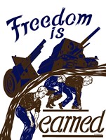 Freedom is Earned Fine Art Print