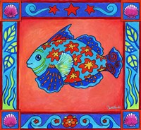 Mosaic Fish Fine Art Print