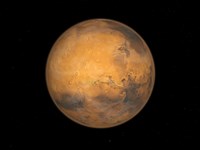 Planet Mars Fine Art Print