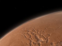 Mars' Valles Marineris is Host to the Largest Canyons in the Solar System Fine Art Print