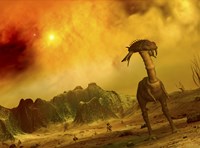 Artist's Concept of an Alien Planet Fine Art Print