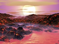 The Sun Begins its Journey Toward Becoming a Red Giant Fine Art Print