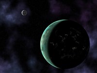 Artist's Concept of Extraterrestrial Civilization Fine Art Print