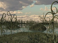 Asteroxylon was a Primitive Plant that Flourished During the Early Devonian Period Fine Art Print