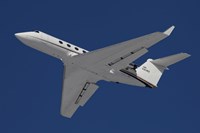 A C-20 Gulfstream Jet in Flight Over Germany Fine Art Print