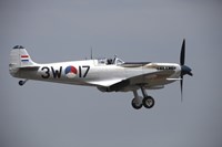 A Supermarine Spitfire of the Dutch Historic Flight Team Fine Art Print