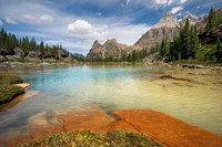 British Columbia, Yoho NP, Opabin Terrace Pools Fine Art Print