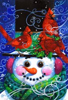 The Snowy Night Fine Art Print