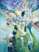 Aquatic Coffee Break Fine Art Print