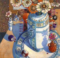 Still life with Billiard Balls Fine Art Print