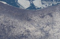 Satellite View of South Bend, Indiana Fine Art Print