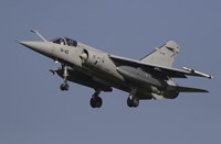 Spanish Mirage F-1M in flight over Belgium Fine Art Print