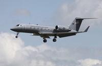 A Gulfstream C-20H Executive Transport Plane of the US Air Force Fine Art Print