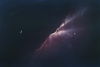 Rays of Light from a Newborn Nebula Fine Art Print