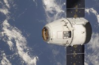 The SpaceX Dragon Commercial Cargo Craft Fine Art Print