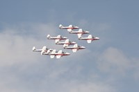 The Snowbirds 431 Air Demonstration Squadron of the Royal Canadian Air Force Fine Art Print