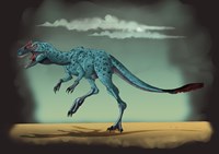 Dilong Garadoxus, a Genus of Small Tyrannosauroid Dinosaur Fine Art Print