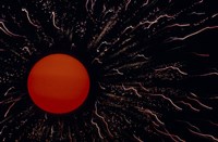 Abstract Image of the Sun Fine Art Print