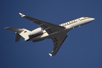A Bombardier Global 5000 VIP Jet of the German Air Force Fine Art Print