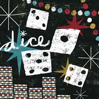 Vegas - Dice Fine Art Print