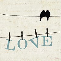 Bird Talk II Fine Art Print