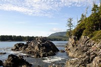 Outcrop, Hot Springs Cove, Vancouver Island, British Columbia Fine Art Print