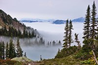 British Columbia, Whistler Mountain, Clouds Fine Art Print