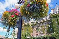 Flowers, Empress Hotel, Victoria, British Columbia Fine Art Print