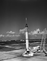 Launching of the Mercury-Redstone 3 Rocket from Cape Canaveral, Florida Fine Art Print