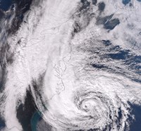 Hurricane Sandy along the Northeastern Coast of the United States Fine Art Print