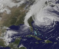 Hurricane Sandy and the East Coast Fine Art Print