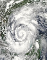 Tropical Storm Alex over the Gulf of Mexico Fine Art Print