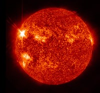 Solar activity on the Sun Fine Art Print