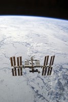 The International Space Station in Orbit Fine Art Print