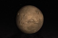 Planet Mars Fine Art Print