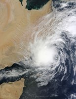 Tropical Storm Keila over the Arabian Peninsula Fine Art Print