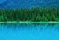 Emerald Lake Boathouse, Yoho National Park, British Columbia, Canada (horizontal) Fine Art Print