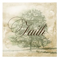 Faith Tree Framed Print