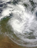 Tropical Cyclone Paul over Australia Fine Art Print