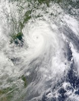 Typhoon Chanthu Fine Art Print