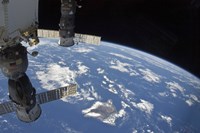 View from Space Showing part of the Hawaiian Island Chain Fine Art Print